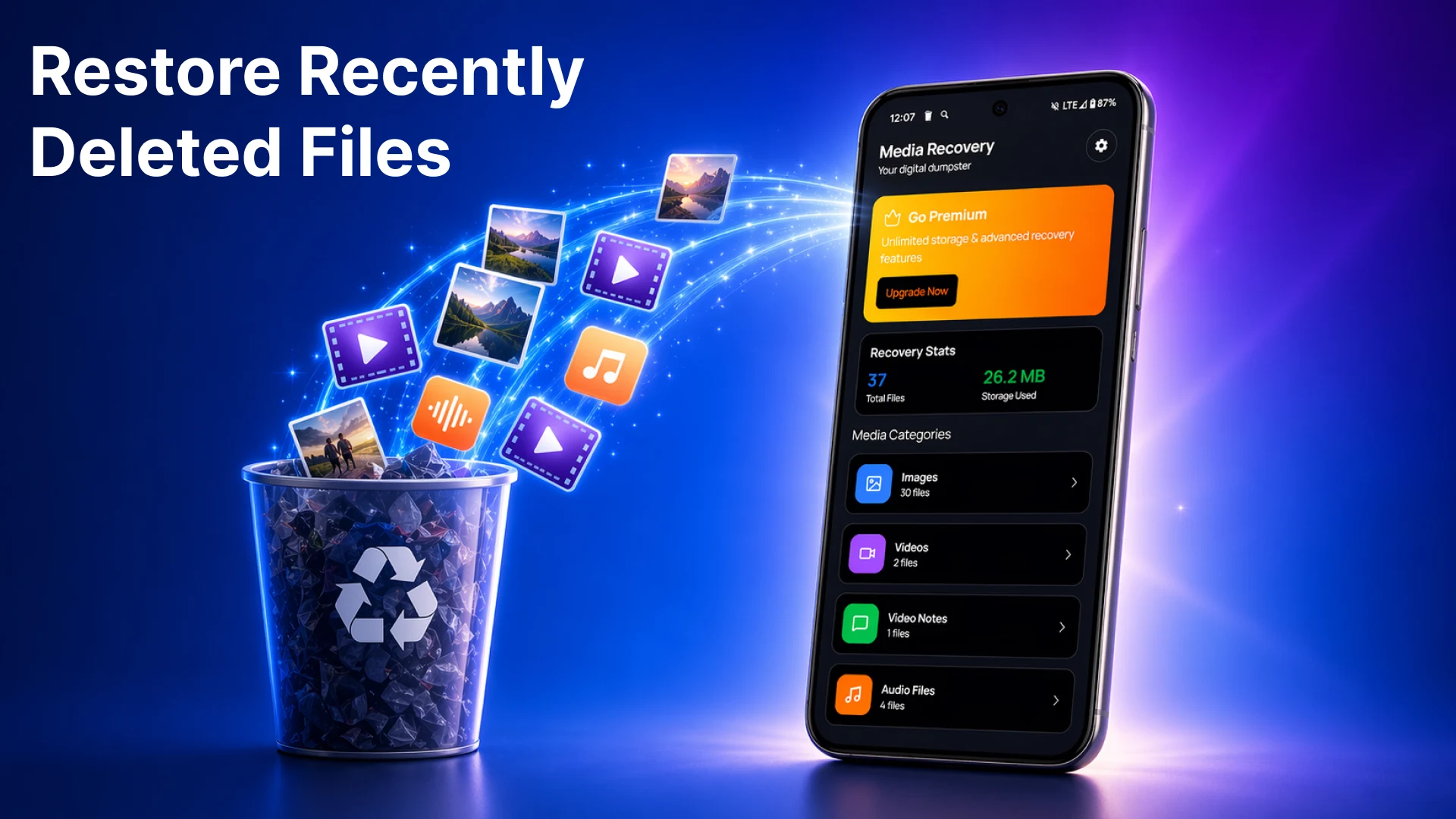 Recover Files: Photos & Videos screenshot